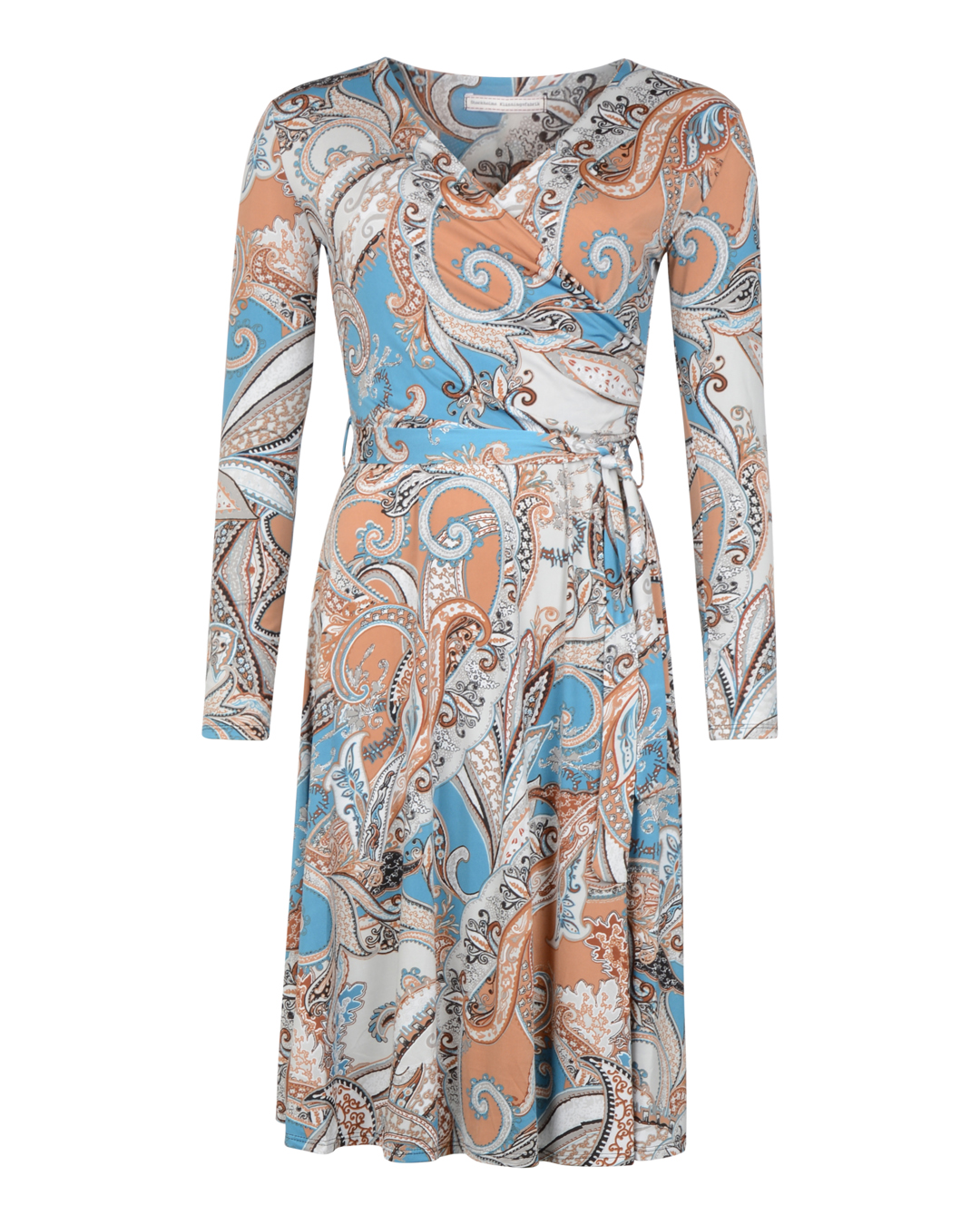 Klänning Marguerite turquoise paisley - 5