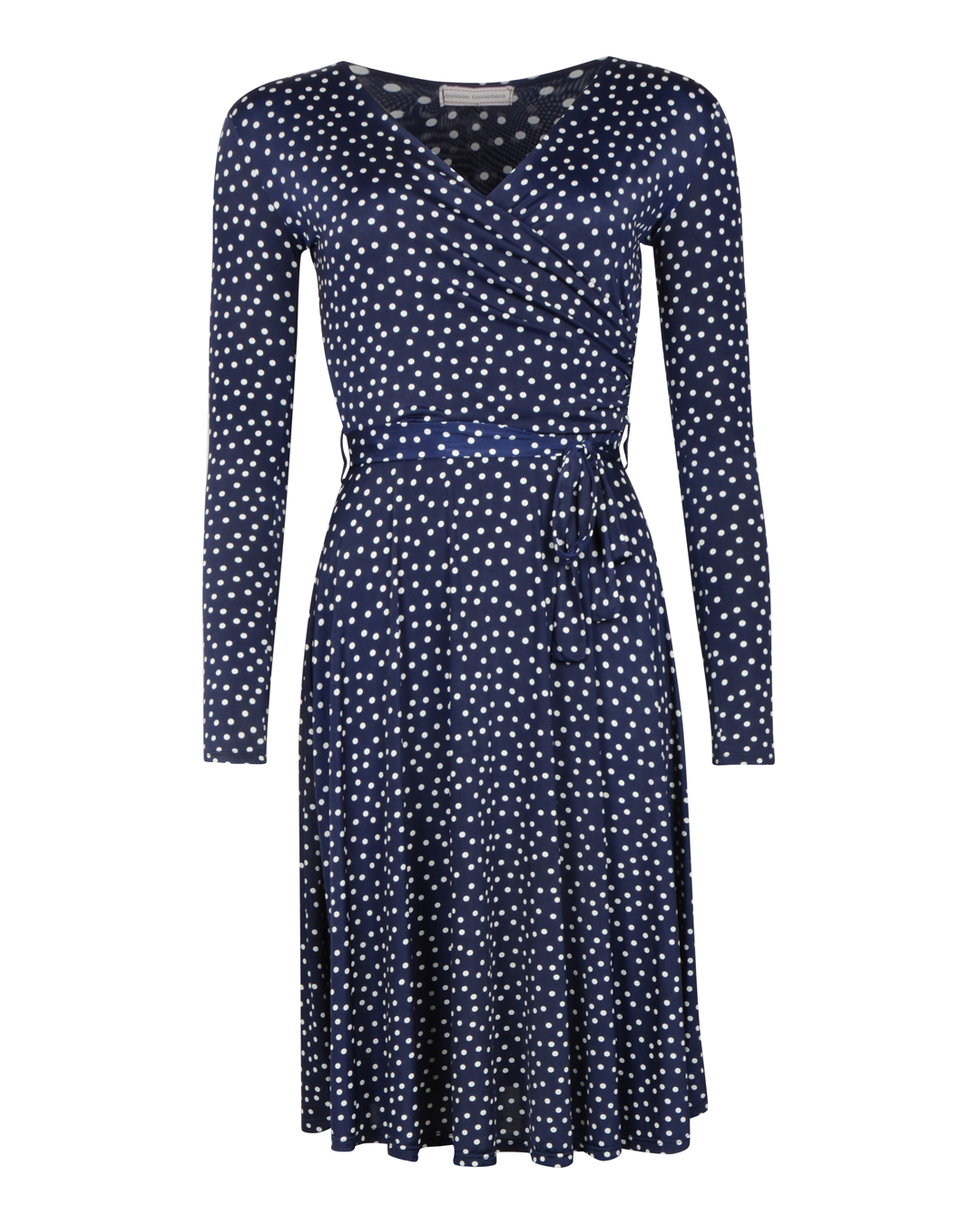 Klänning Marguerite midnight blue dot - 5