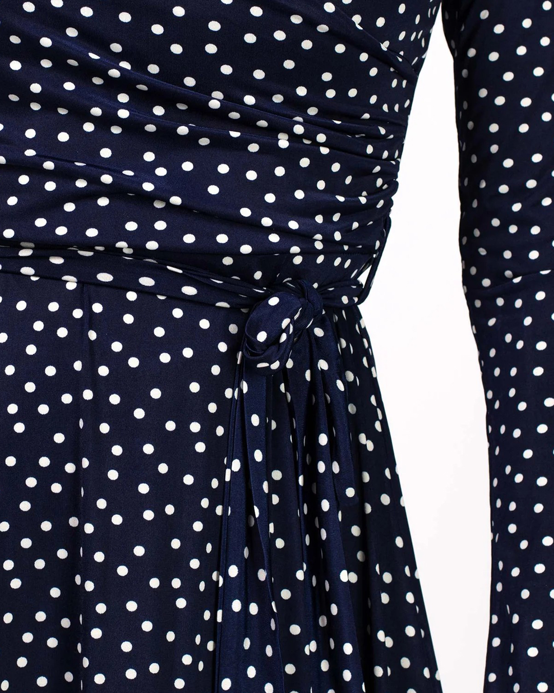 Klänning Marguerite midnight blue dot - 4