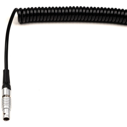 Coiled 2-Pin LEMO to 2-Pin Cable for Blackmagic Pocket 4K & 6K 50-91cm - 2