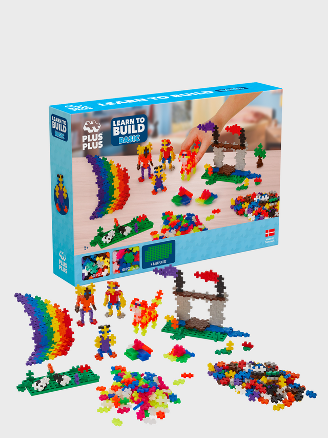 Box Plus-Plus Learn to Build Basic Start Set, 600 Bitar - 3