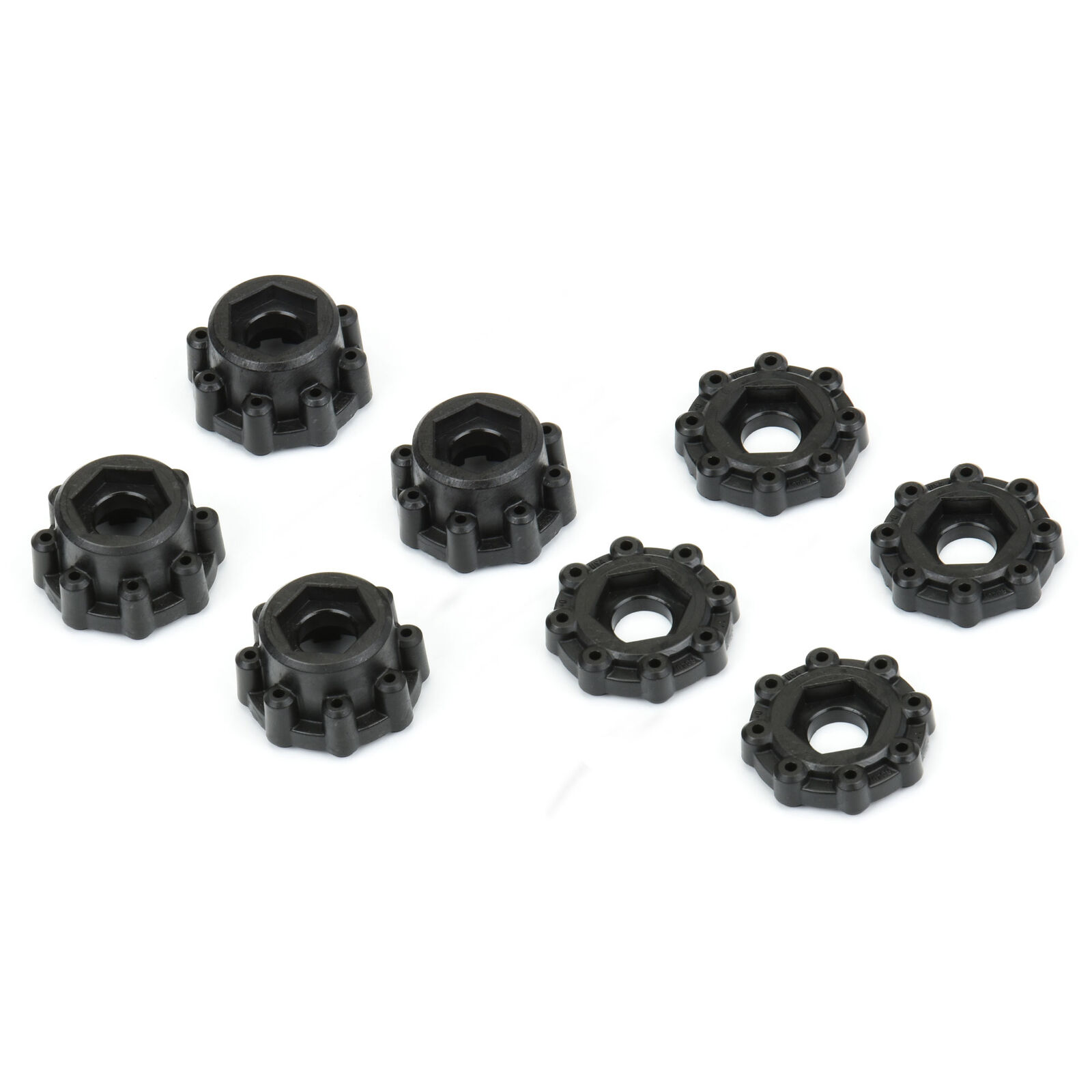 Pro-Line 1/8 8x32 to 17mm Zero & 1/2" Offset Hex Adapters
