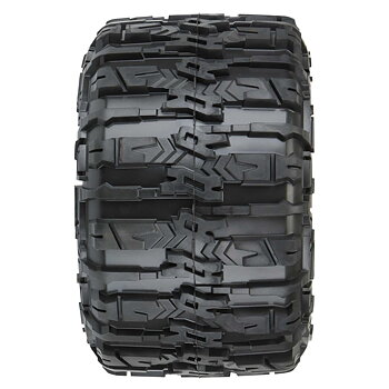 Pro-Line 1/8 Trencher HP BELTED F/R 3.8" MT Tires Mounted 17mm Black Raid (2)