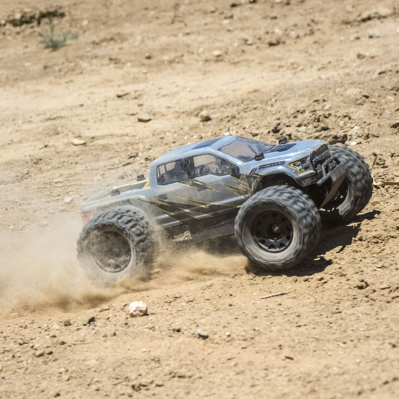 Pro-Line 1/10 Trencher HP BELTED F/R 2.8" MT Tires MTD 12mm/14mm Blk Raid (2) - 7