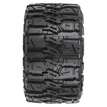 Pro-Line 1/10 Trencher HP BELTED F/R 2.8" MT Tires MTD 12mm/14mm Blk Raid (2)