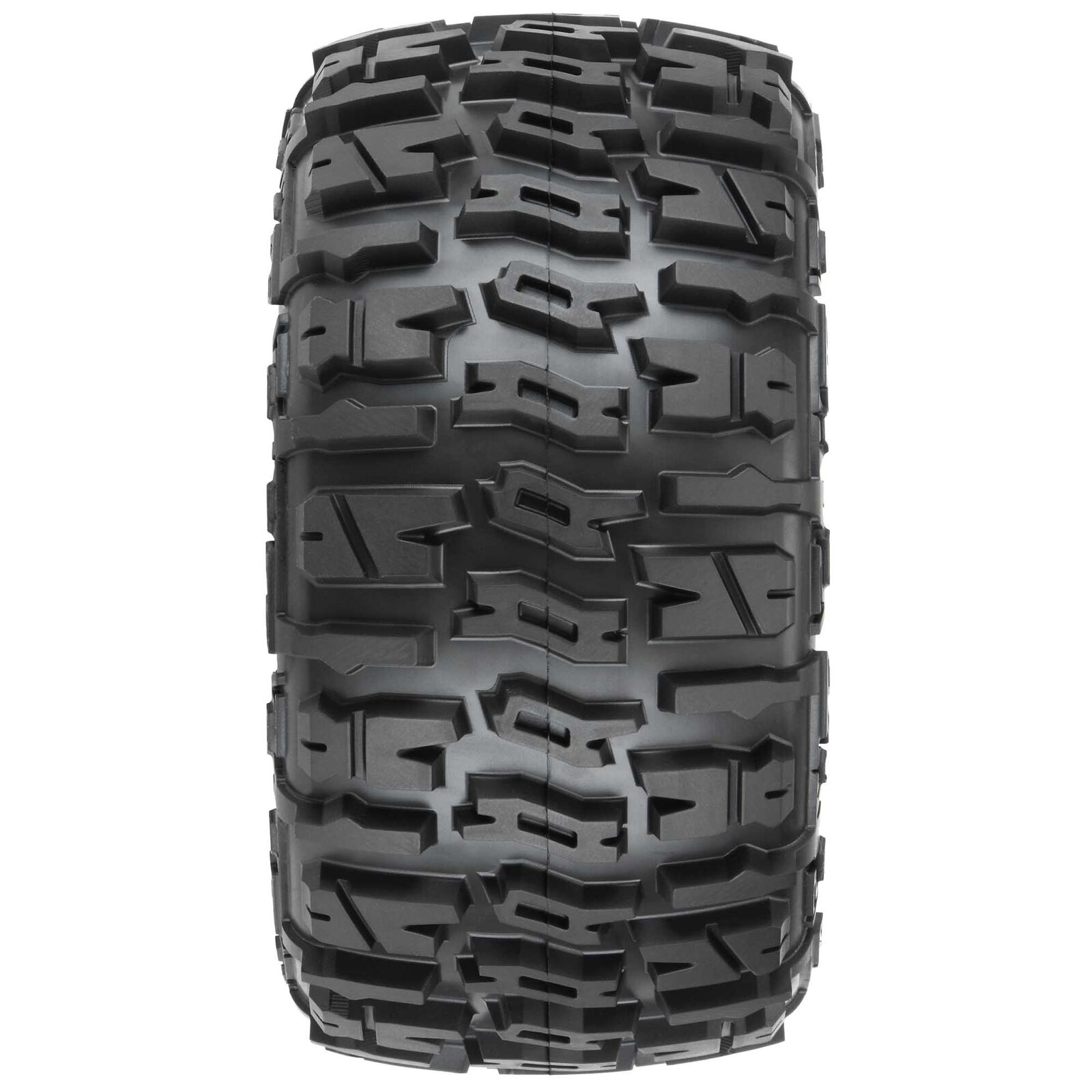 Pro-Line Trencher LP F/R 3.8" MT Tires Mounted 17mm Black Raid (2) - 2