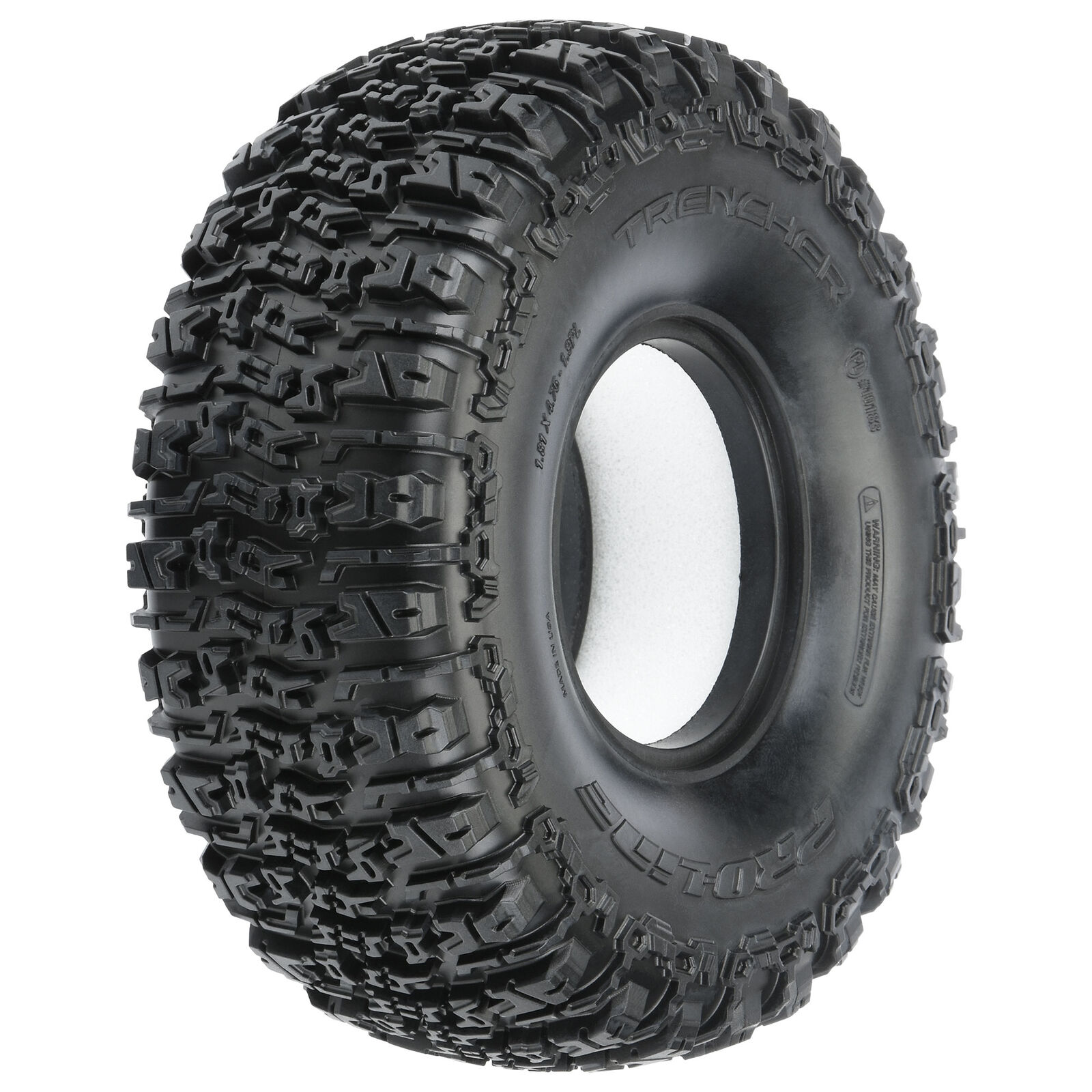 Pro-Line 1/10 Trencher Predator Front/Rear 1.9" Rock Crawling Tires (2)
