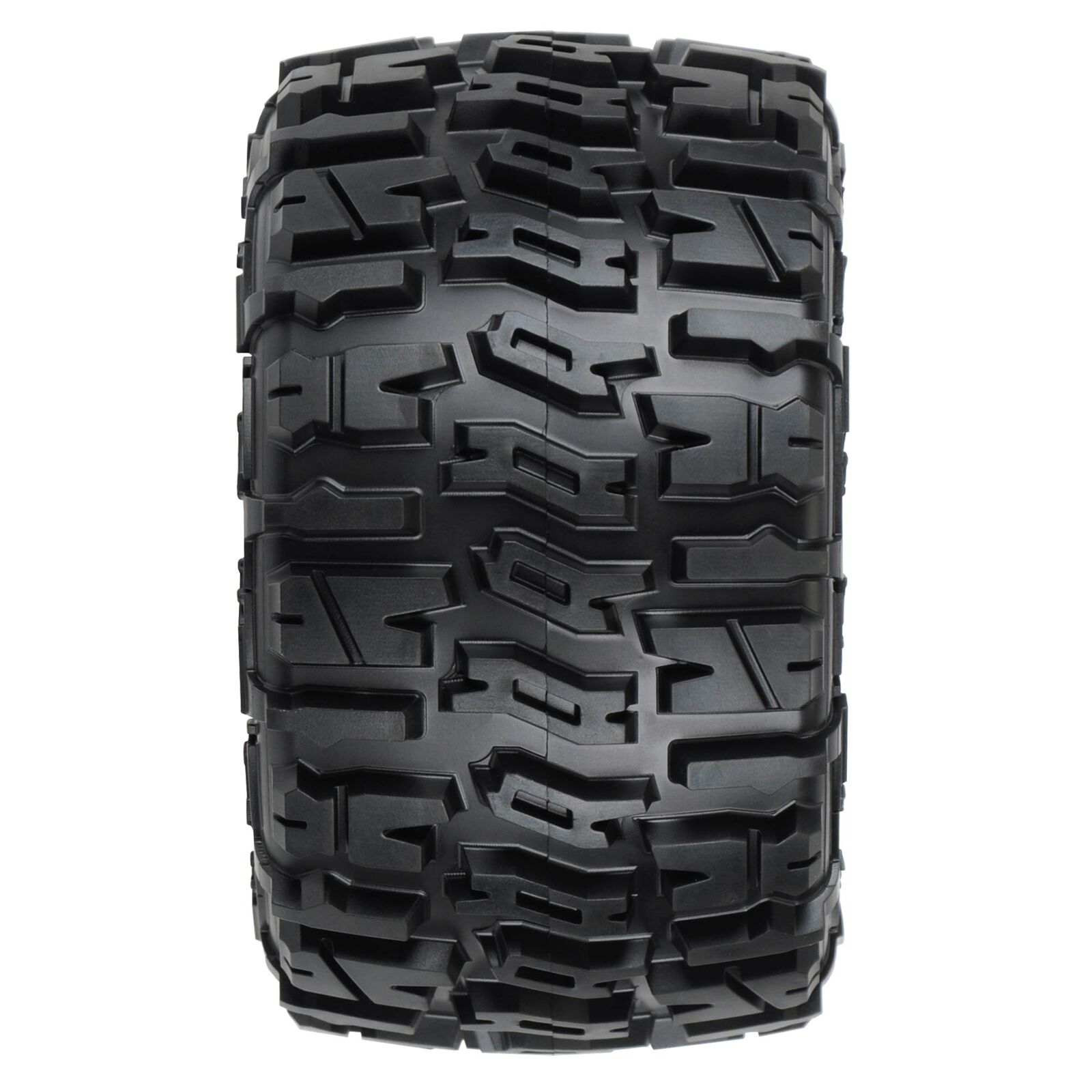 Pro-Line 1/10 Trencher F/R 2.8" MT Tires Mounted 12mm/14mm Black Raid (2) - 2