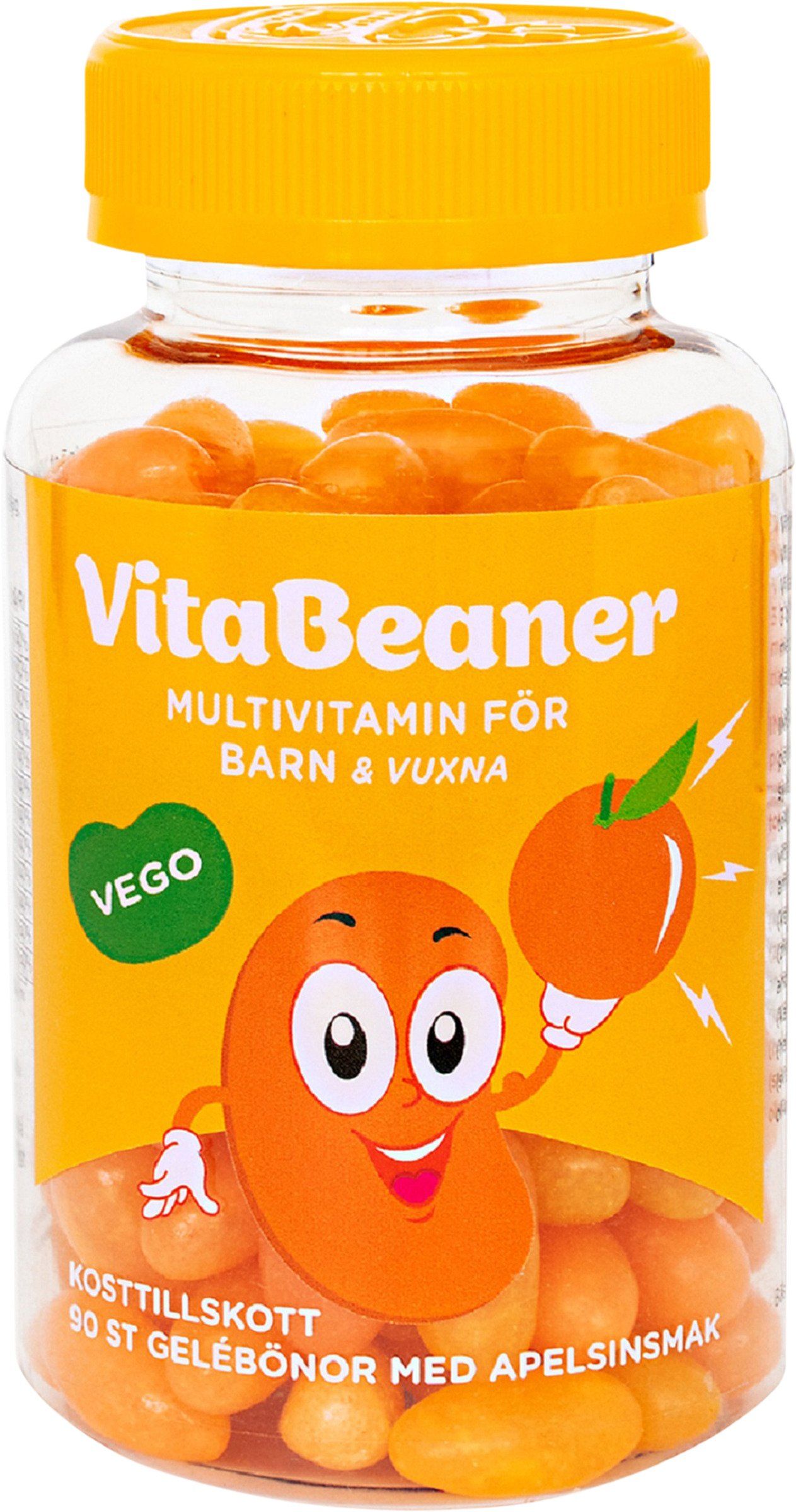 VitaBeaner Multivitamin Apelsin 90 tuggtabletter