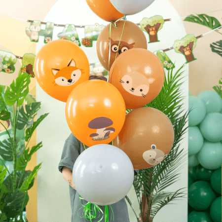 Ballonger Skogstema 8-pack - 2