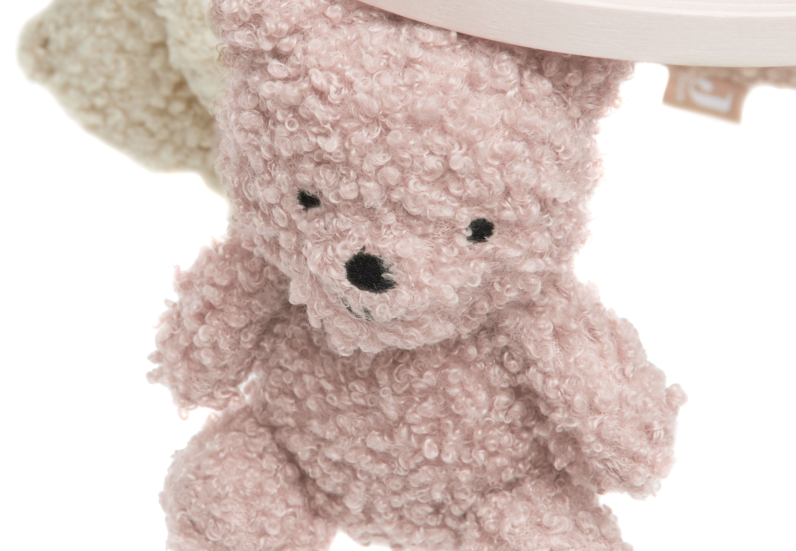 Jollein Sängmobil Teddy Bear Wild Rose/Naturel - 2