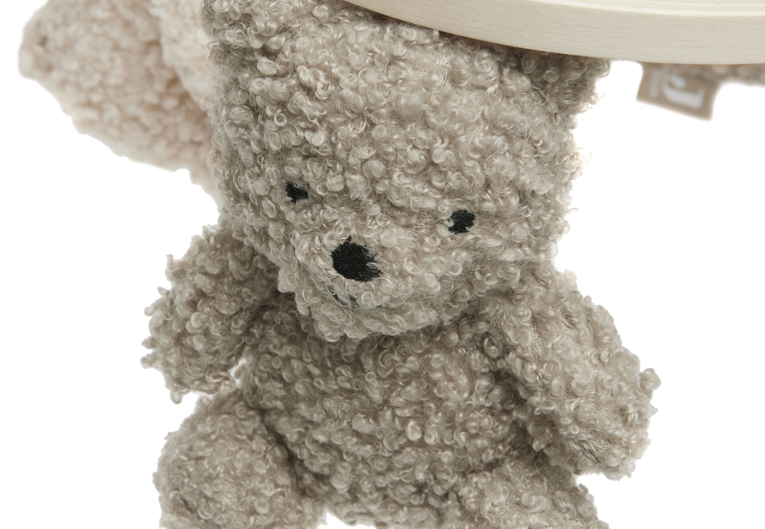 Jollein Sängmobil Teddy Bear Olive Green/Naturel - 2