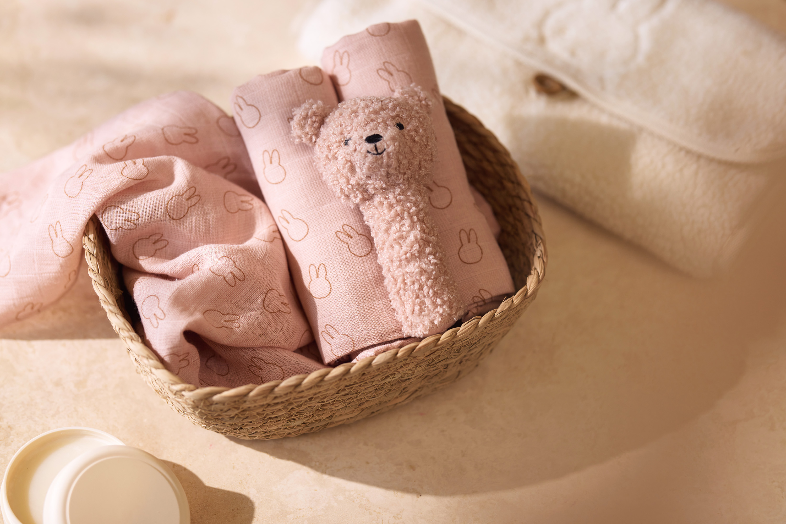 Jollein Skallra Teddy Bear Wild Rose - 3