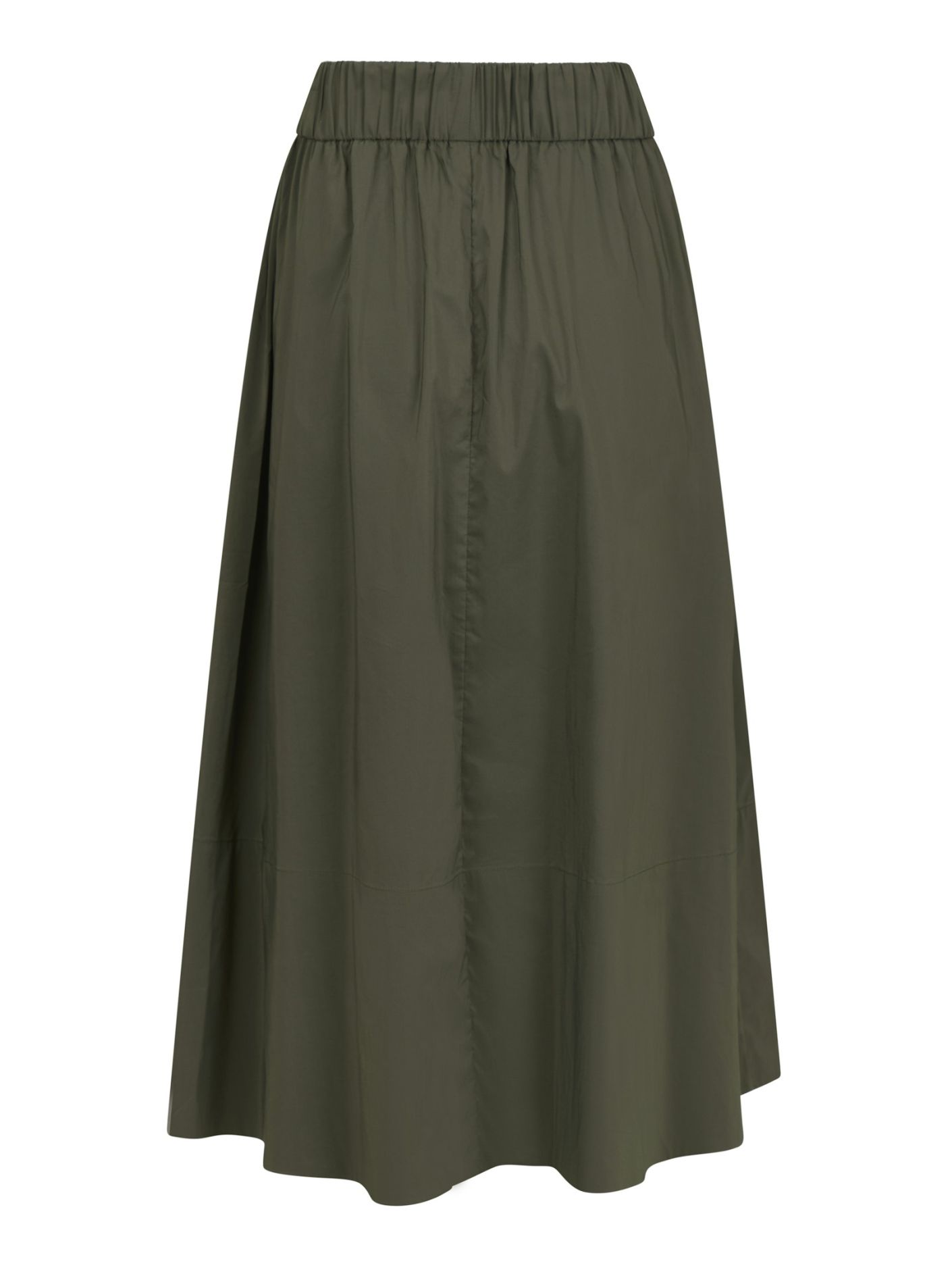 Neo Noir  - Yara Poplin Skirt Army - 4