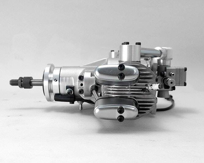 Saito FG-41TS 41cc 4-takts Twin Bensinmotor - 5