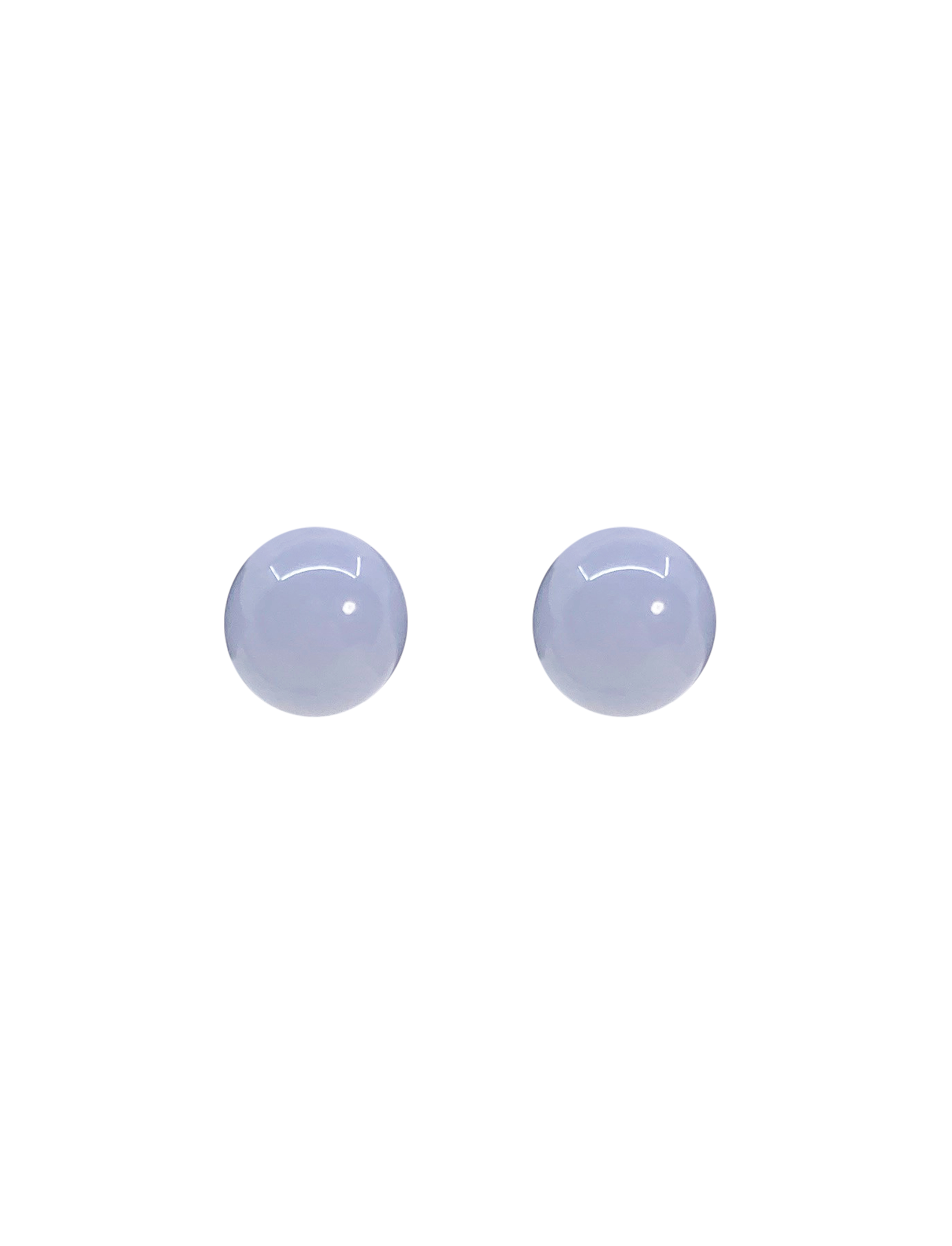  MALOU EAR 10 MM WHITE QUARTZ