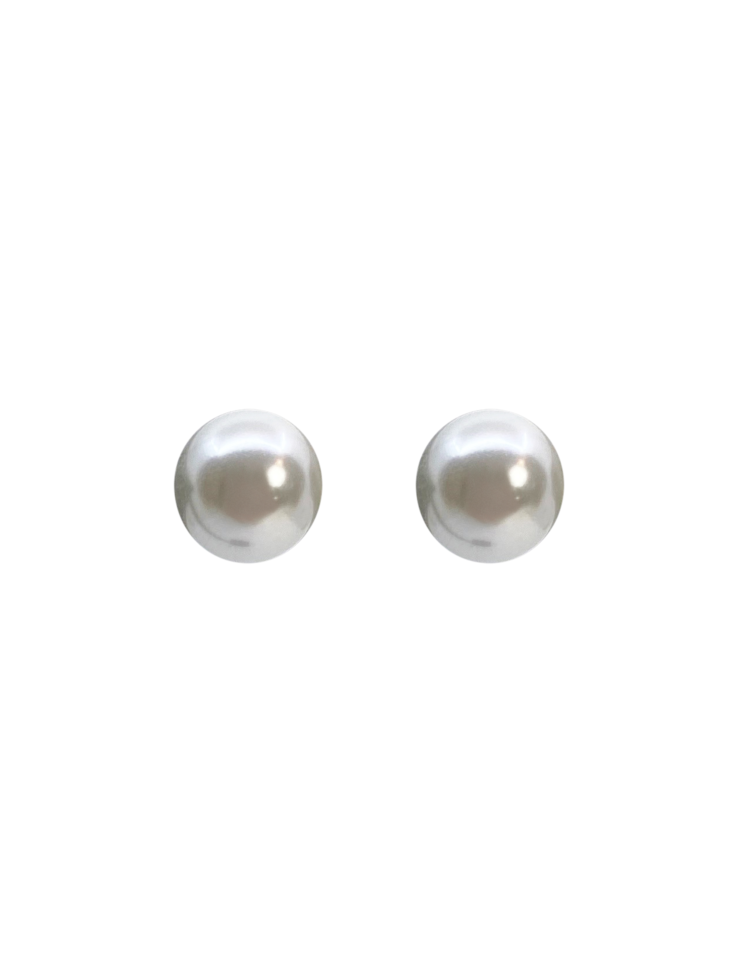  MALOU EAR 10 MM WHITE SHELL