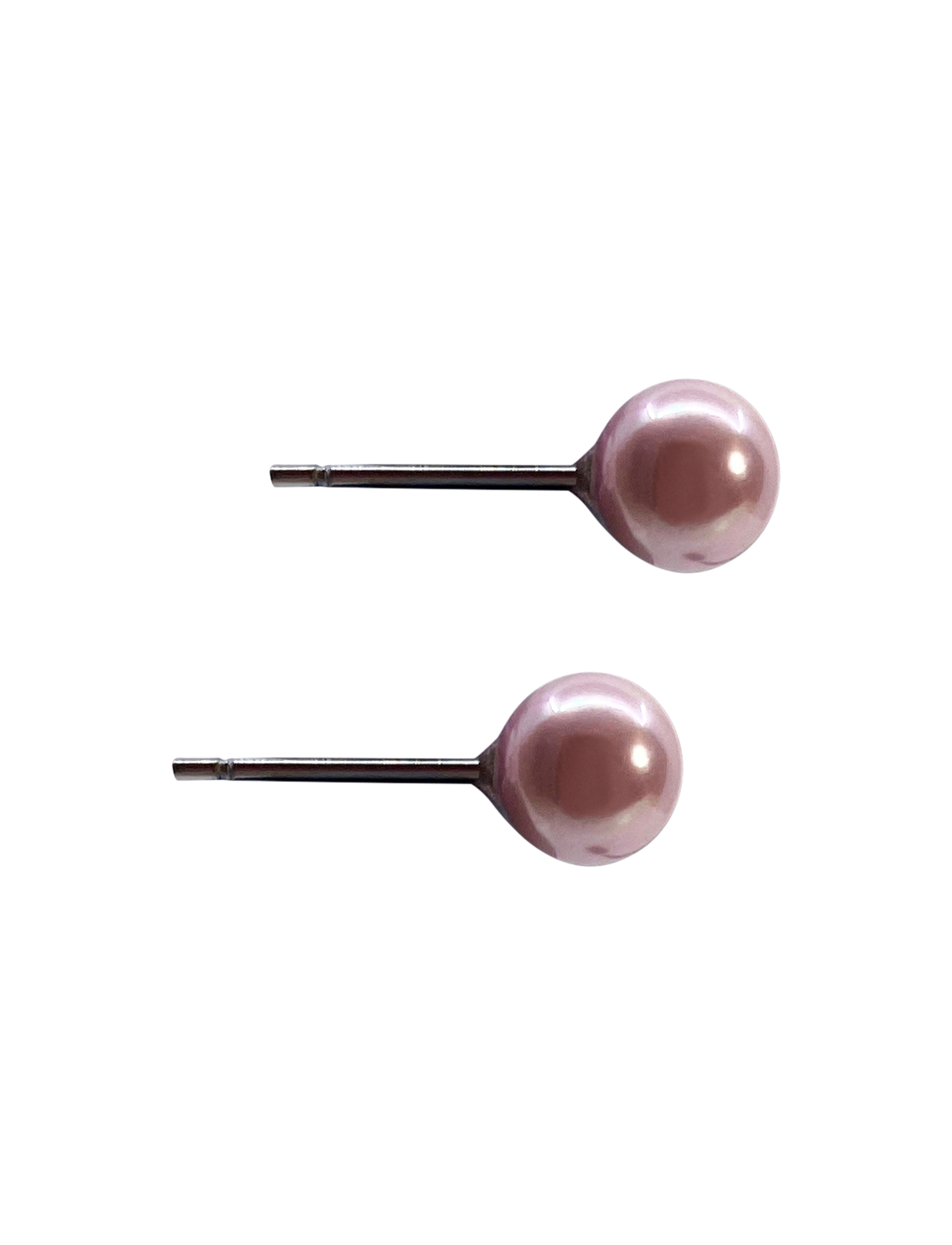  MALOU EAR 6 MM PINK SHELL