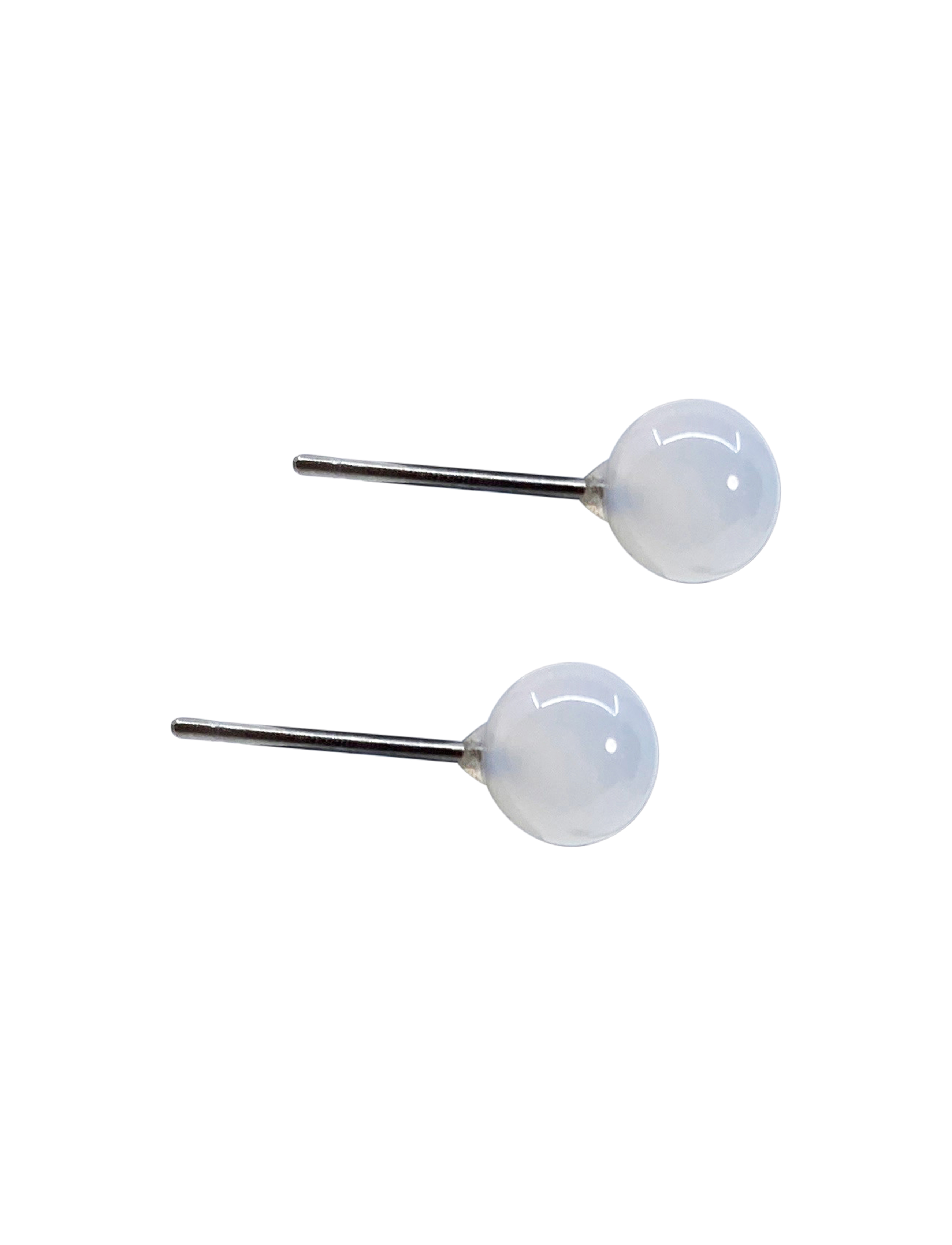  MALOU EAR 6 MM WHITE QUARTZ