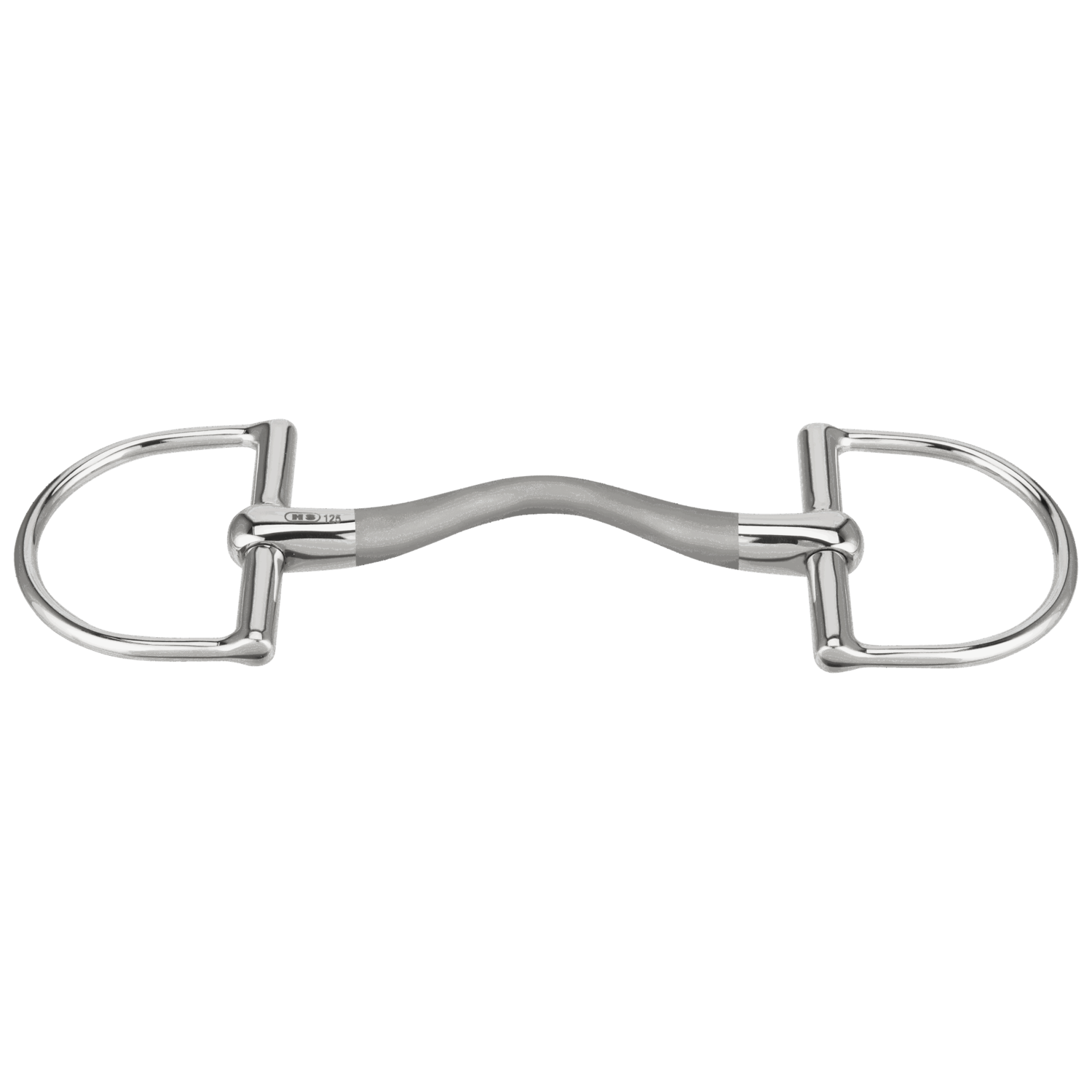 Sprenger SATINOX CM Mullen Mouth Bett Med D-Ringar 14 mm - Rostfritt Stål 