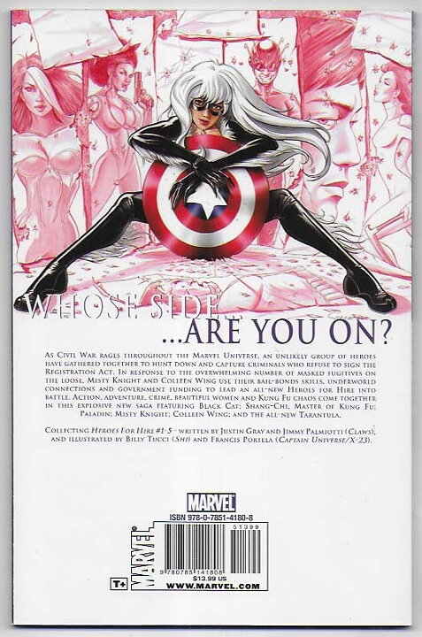 Civil War: Heroes For Hire TP NM-