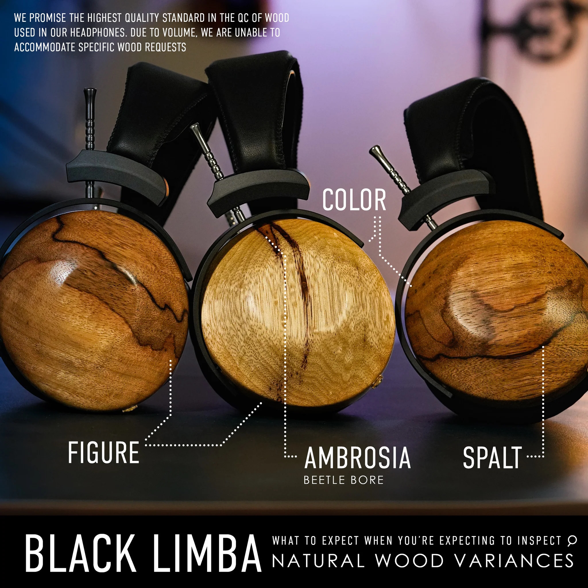 ZMF BOKEH - Natural Black Limba - ARK Audio