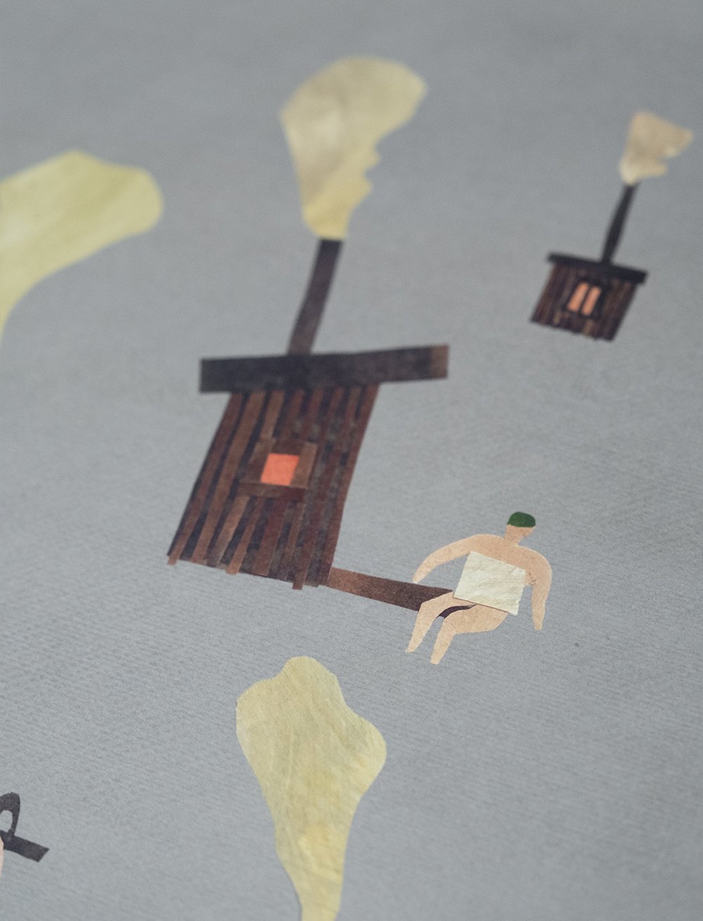 Poster Sauna 50x50, Fine Little Day - 4