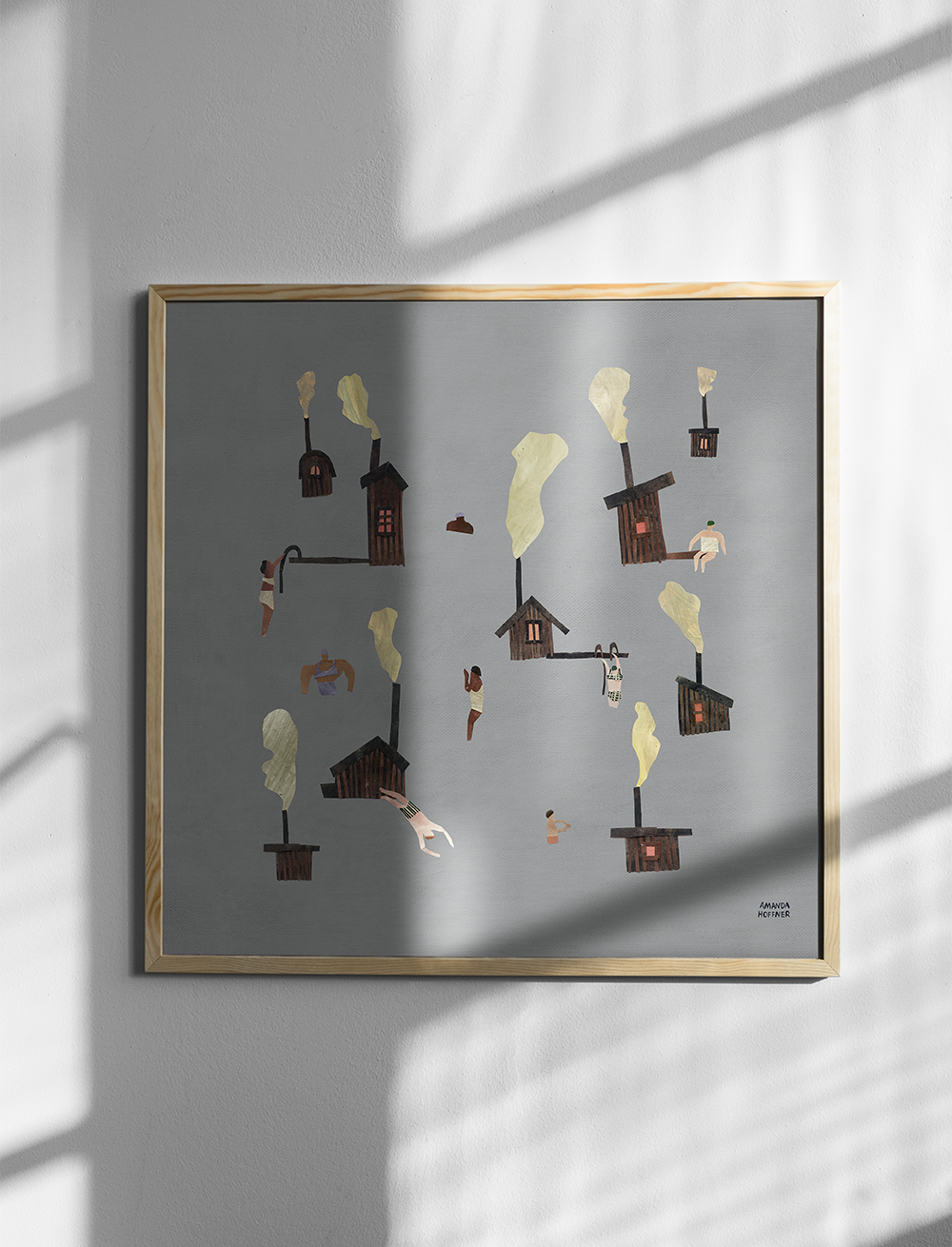 Poster Sauna 50x50, Fine Little Day - 2