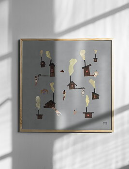 Poster Sauna 50x50, Fine Little Day