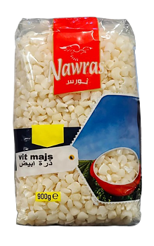 Torkade Vita Majs 900 g