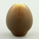 Berndt Friberg (1961) Unique Brown Haresfur Vase 4 cm