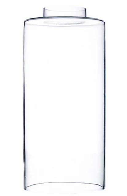 Glaskupa - Lykta - Stormglas - Rak - Hög - 40x15 cm - 10
