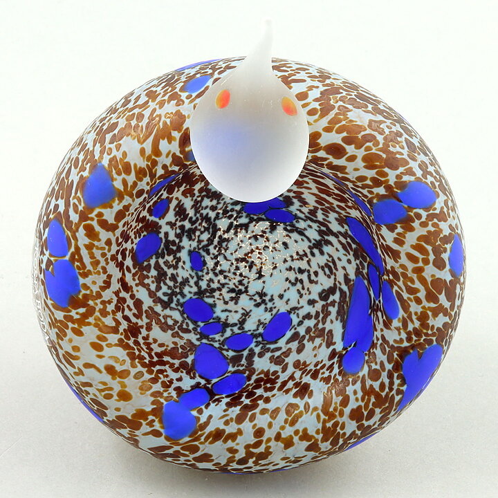 Ulrica Hydman Vallien (Cocoo 2001) Joyous Bird Bowl 10 cm <with Box>