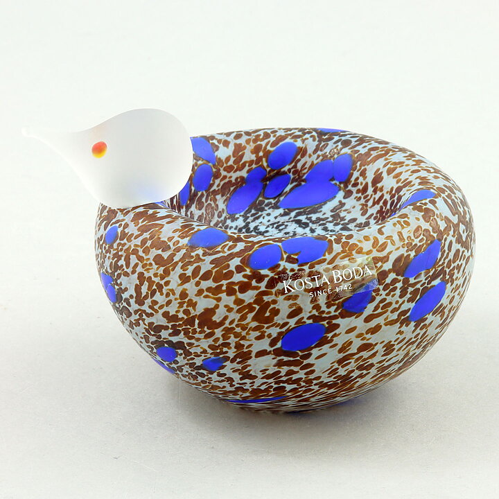 ウルリカ・ヒードマン・ヴァリーン Cocooシリーズ　鳥の器  10cm  2001年 〈箱付き〉