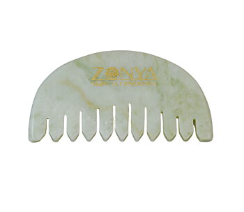 Zonya Gua Sha Kam i Grön Jade