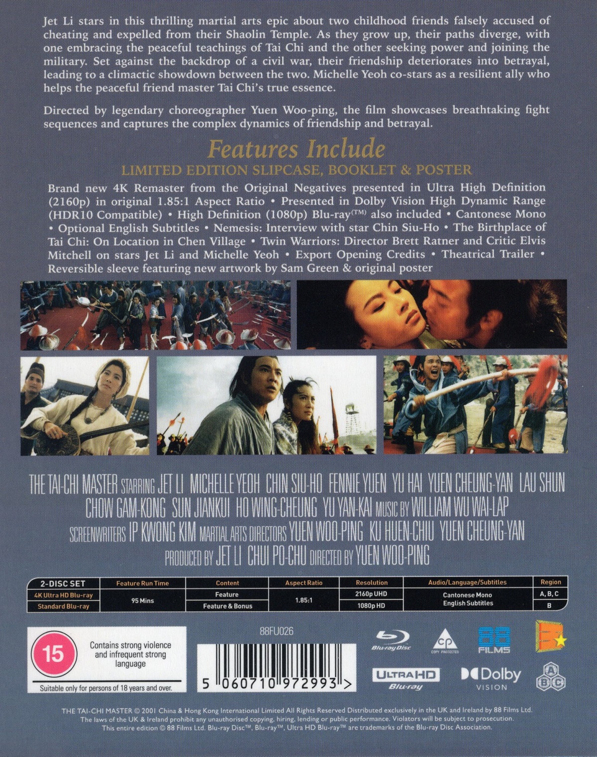 Tai-Chi Master (Limited Edition) (ej svensk text) (4K Ultra HD + Blu-ray) - 2