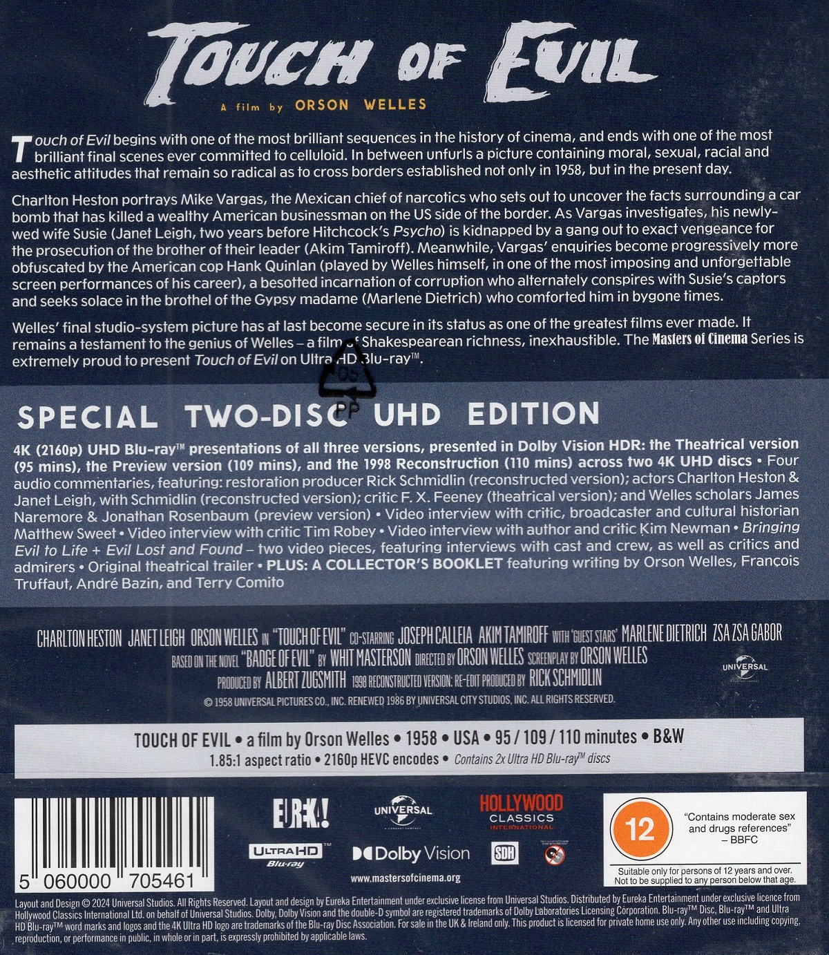 Touch of Evil (ej svensk text) (4K Ultra HD) - 2