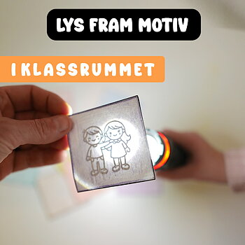 Pyssel - Lys fram Skolmotiv