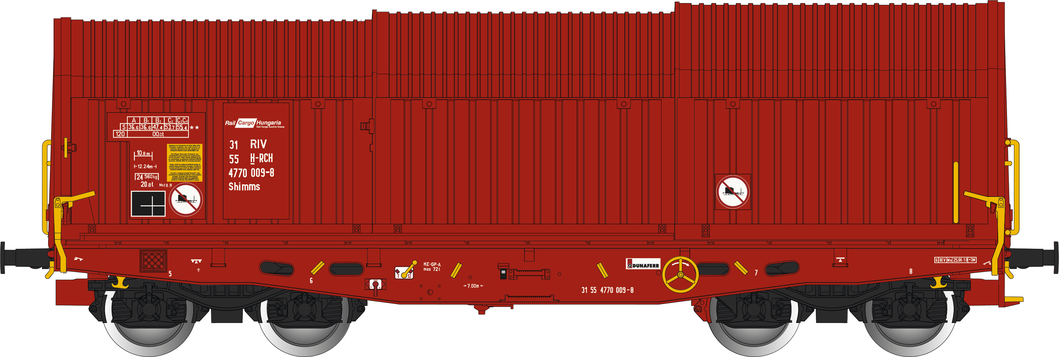 Huvvagn Shimms, 31 55 477 0009-8 H-RCH Ep VI