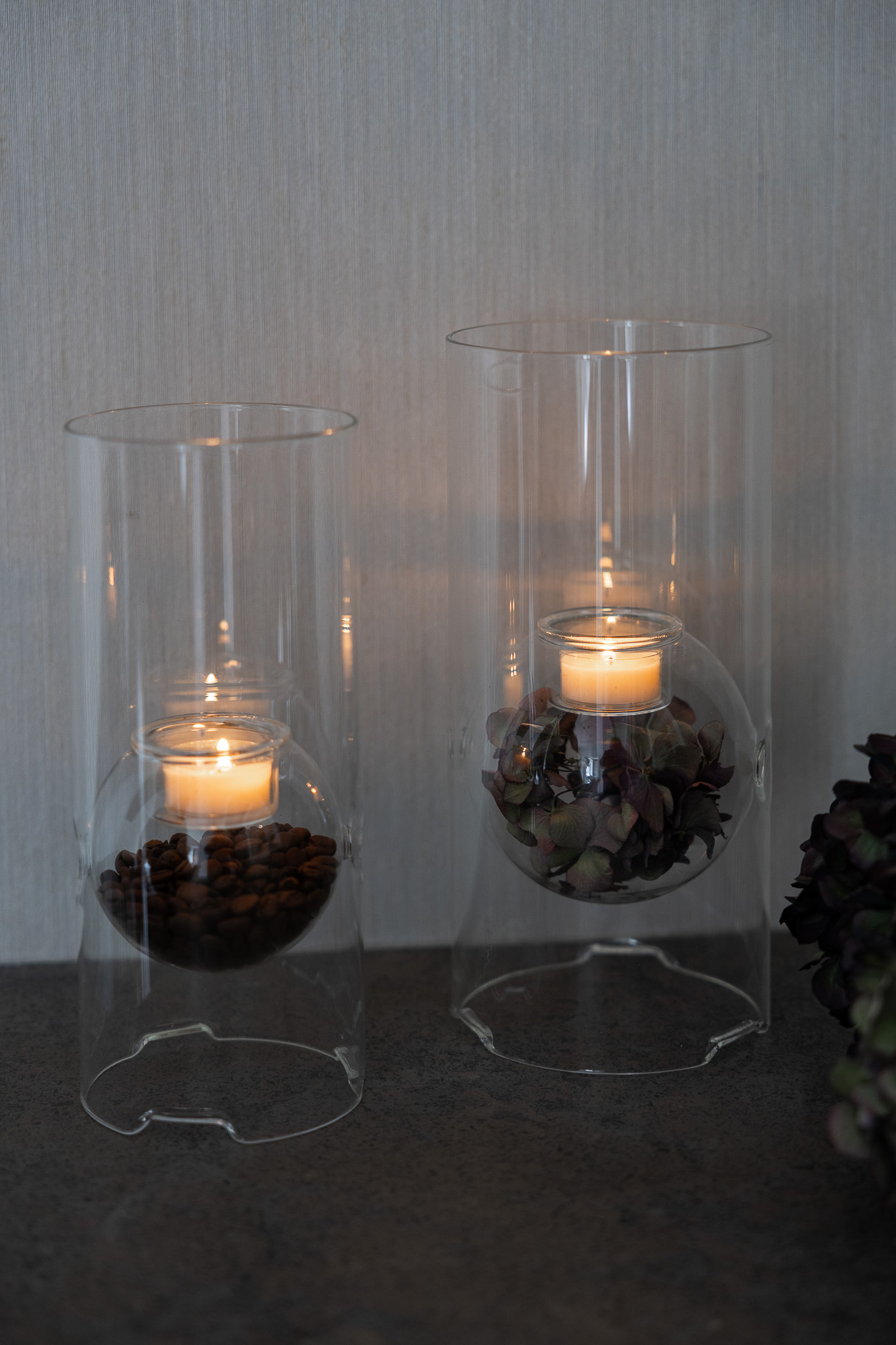 Ekerö Candle Holder - Lantern - Candlestick - Lantern - Clear Glass - 10x24 cm - 4