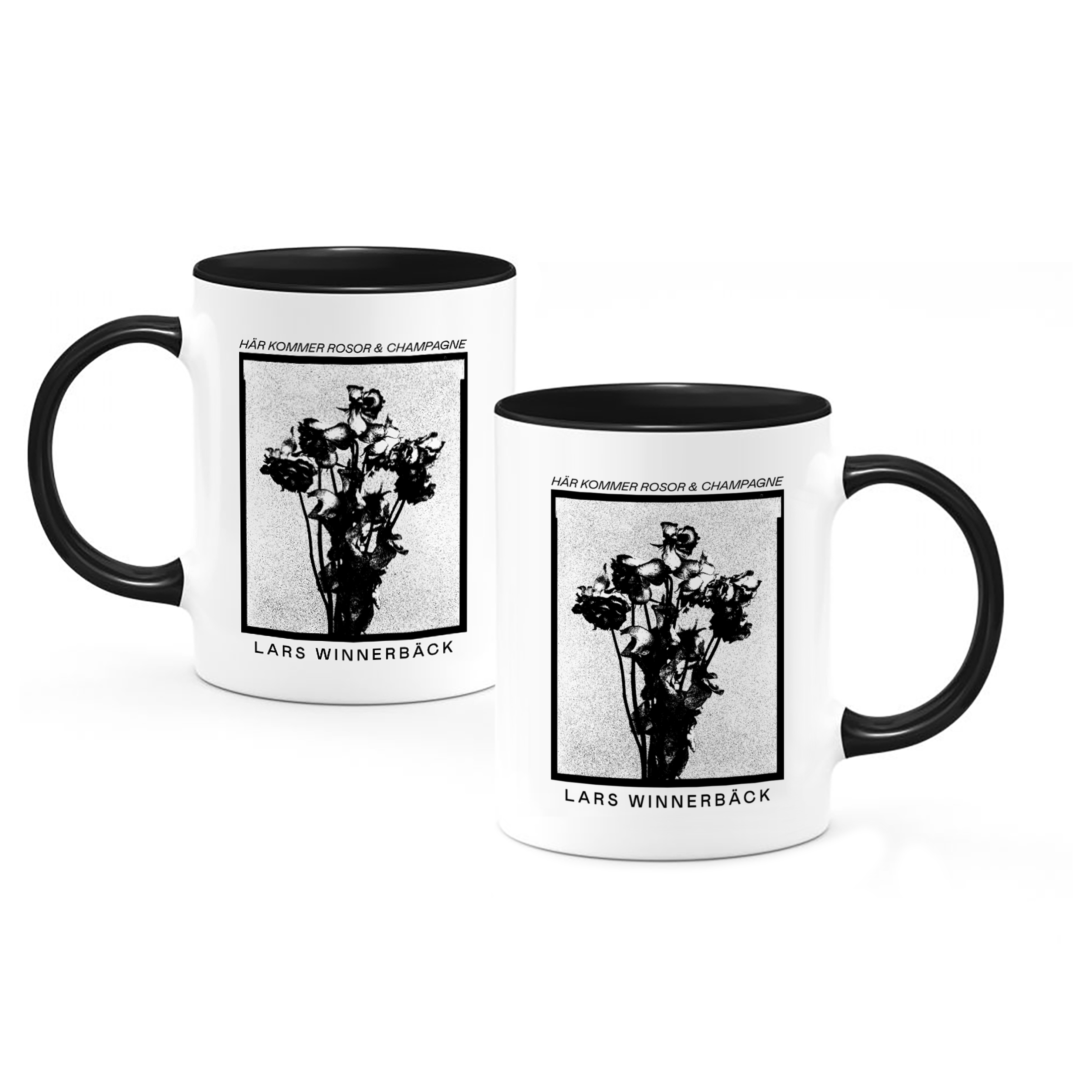 LARS WINNERBÄCK - MUGS, ROSOR & CHAMPAGNE (2-PACK)