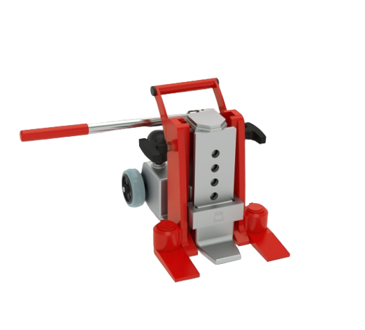 Hydraulisk domkraft JUNG JH 6 G Plus med integrerad pumpenhet , bärhandtag och sidohandtag / Maxlast: 6 ton