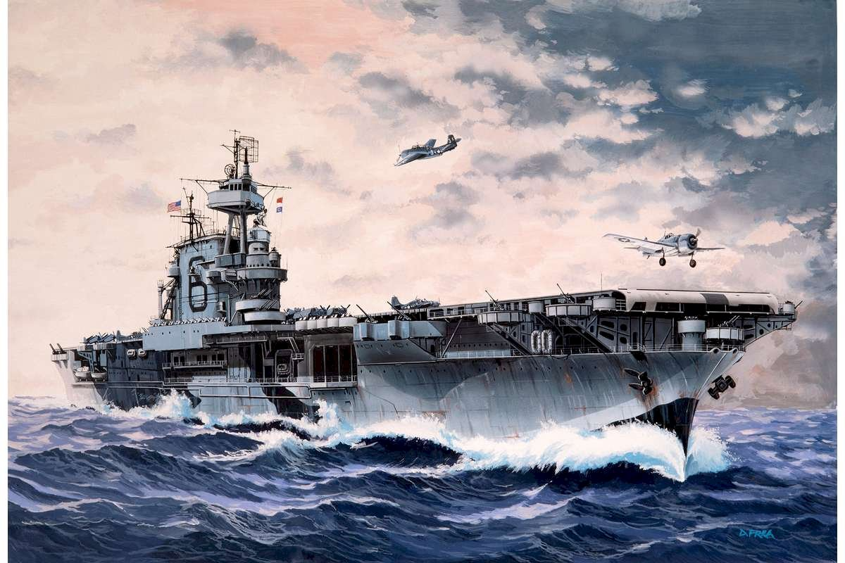 Revell Modellbåt USS Enterprise CV-6 - 6