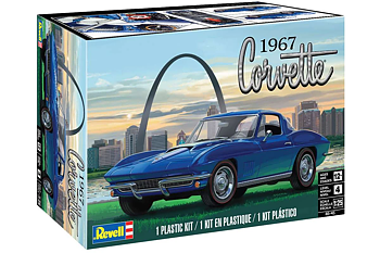 Revell Modellbil 1967 Corvette Coupe