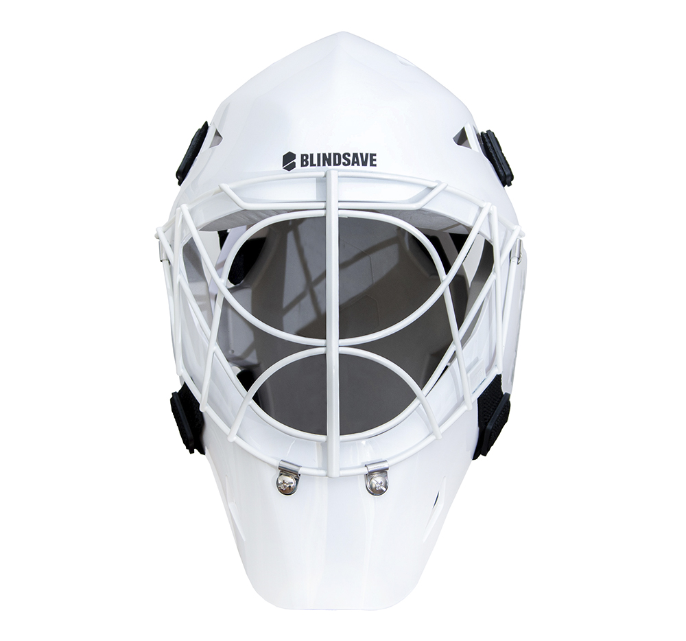 Blindsave Goalie Mask Sharky - vit - 4