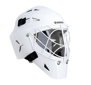 Blindsave Goalie Mask Sharky - vit