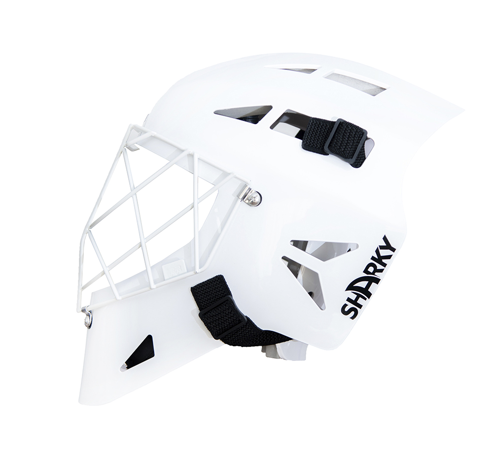 Blindsave Goalie Mask Sharky - vit - 3