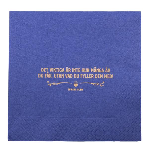 Edward Blom Servetter 20 st - Det viktiga är...