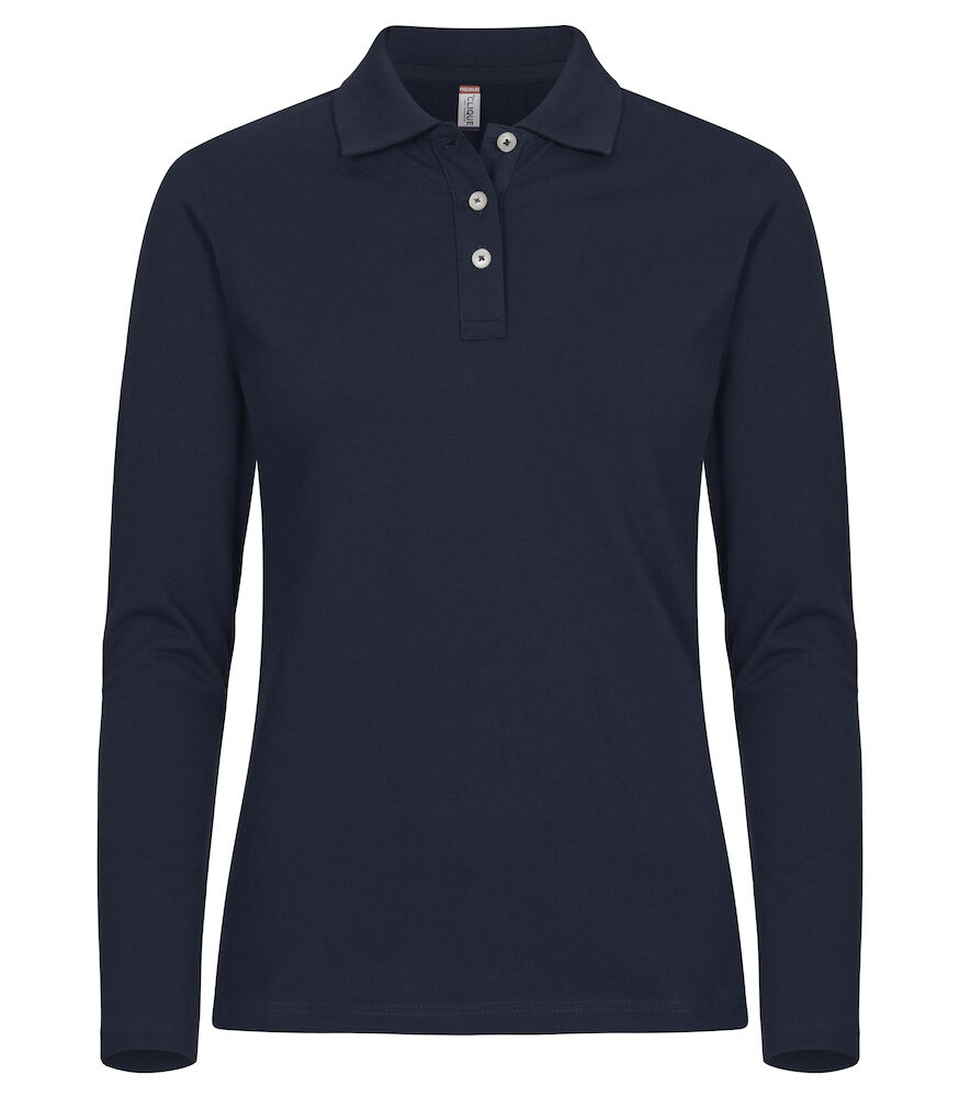Clique 028263 Premium Polo L/S Women - 2