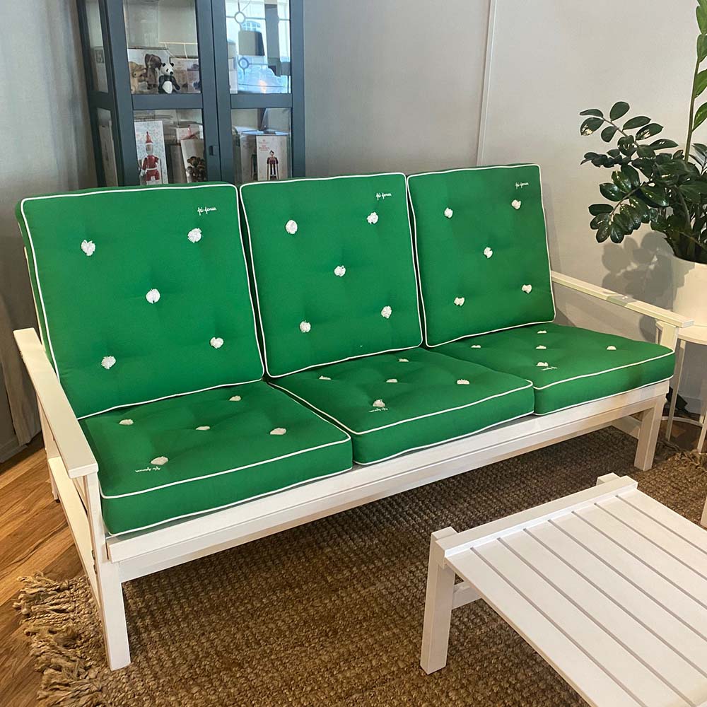 Sofa 3-seater Aluminium - Design bargain/Disply Item* - Fri Form - 4